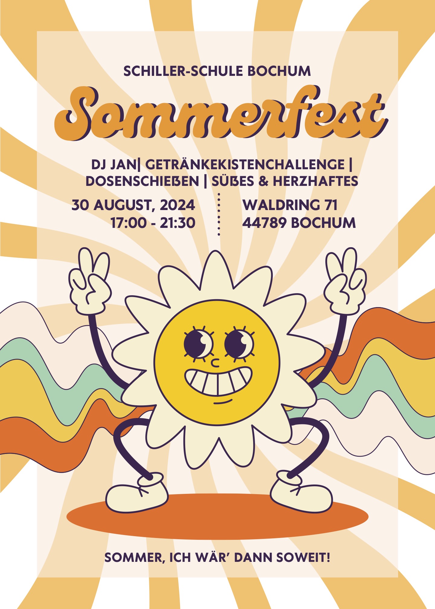 2024 Sommerfest Plakat